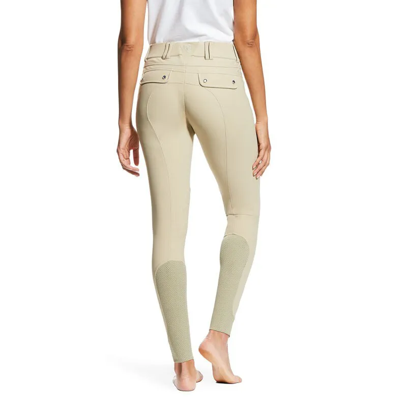 Ariat Tri-Factor Grip Knee Patch Breech in Tan-1